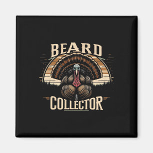 Spring Gobbler Beard Collector Non Camoflauge Turk Magnet