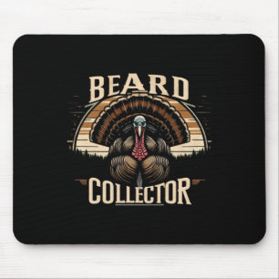 Spring Gobbler Beard Collector Non Camoflauge Turk Mouse Pad