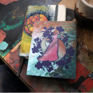 Spring Goddess Butterfly Art Postcard