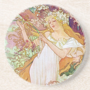 Spring Goddess Coaster
