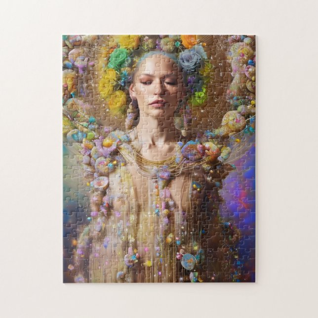 Spring Goddess Puzzle (Vertical)