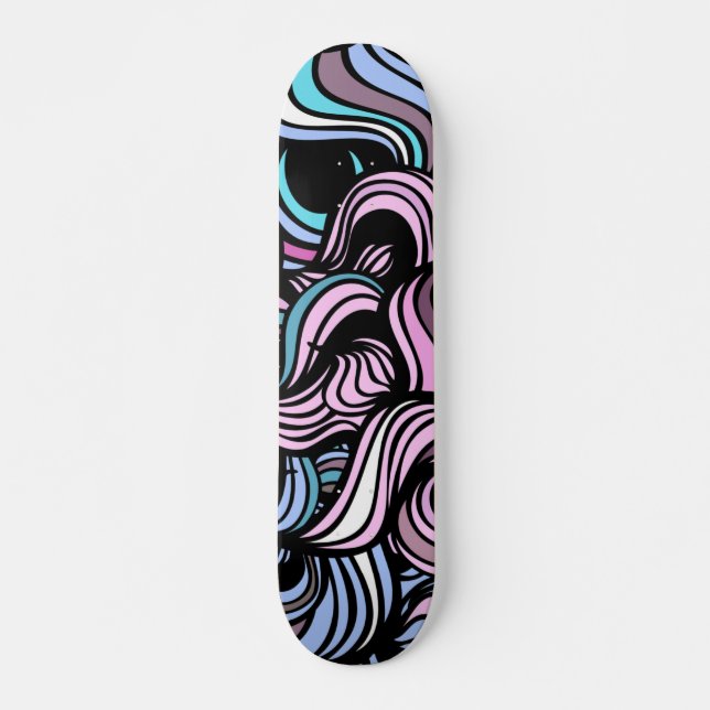 spring graffiti skateboard (Front)