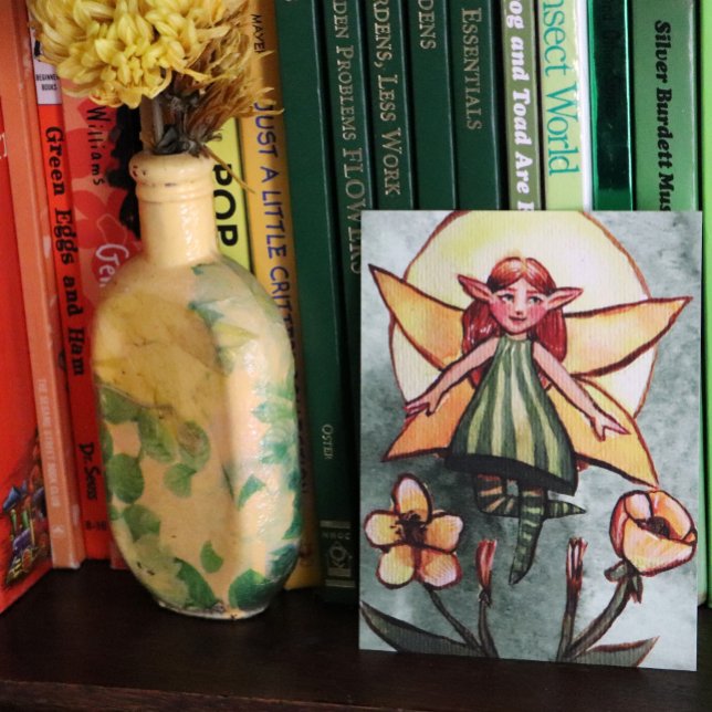 Spring Green Fairy                                 Holiday Postcard (Creator Uploaded)