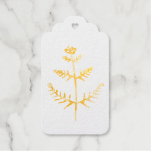 spring green gift tags