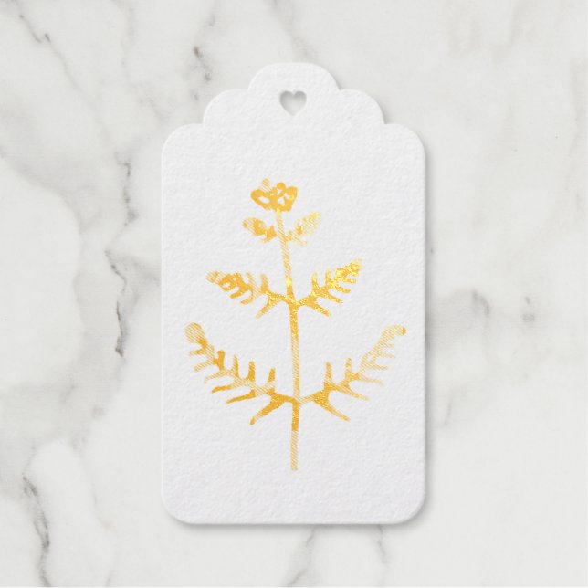 spring green  gift tags (Front)