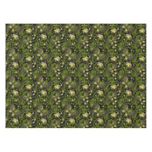 Spring Green-gold Pattern Tablecloth