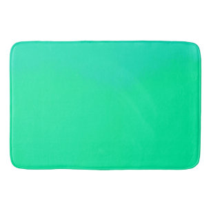 Spring Green Gradient  Bath Mat