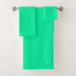 Spring Green Gradient  Bath Towel Set