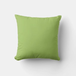 Spring Green, Plain Light Green, Solid Light Green Cushion