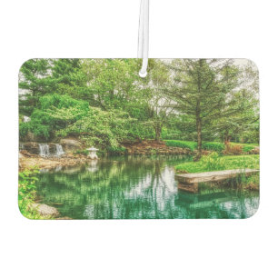 Spring Green Reflections Car Air Freshener
