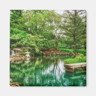 Spring Green Reflections Magnet