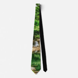 Spring Green Reflections Tie