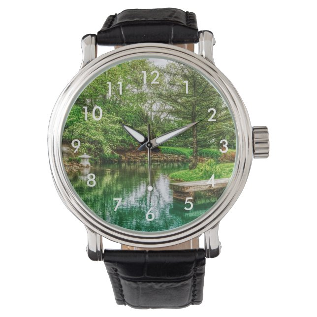 Spring Green Reflections Watch (Front)