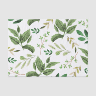 Spring Greenery Tissue Paper