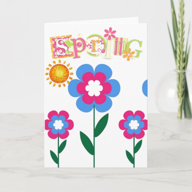 Spring Greeting Card (Front)