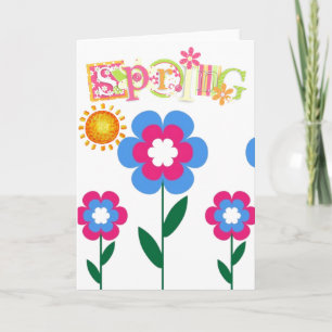 Spring Greeting Card