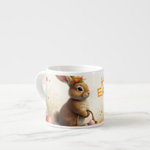 Spring Greetings from the Easter Bunny Espresso Cup