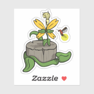 Spring Greets Summer Contour Sticker