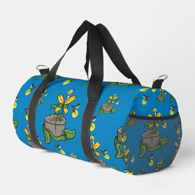 Spring Greets Summer Duffle Bag (Right Corner)