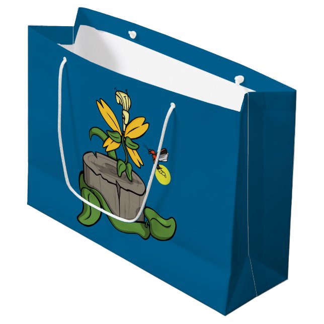 Spring Greets Summer Gift Bag (Front Angled)