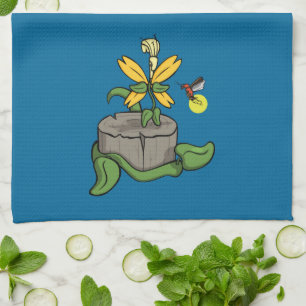 Spring Greets Summer Kitchen Towel