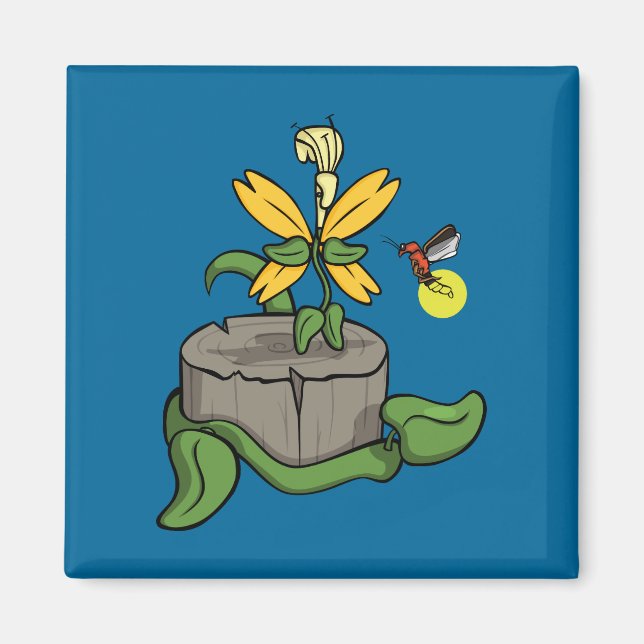 Spring Greets Summer Magnet (Front)