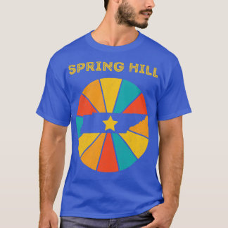 Spring Hill Tennessee Vintage Distressed Souvenir  T-Shirt