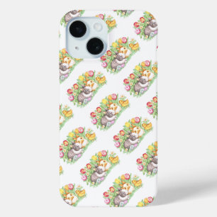 Spring Holiday Easter Bunny iPhone 15 Case
