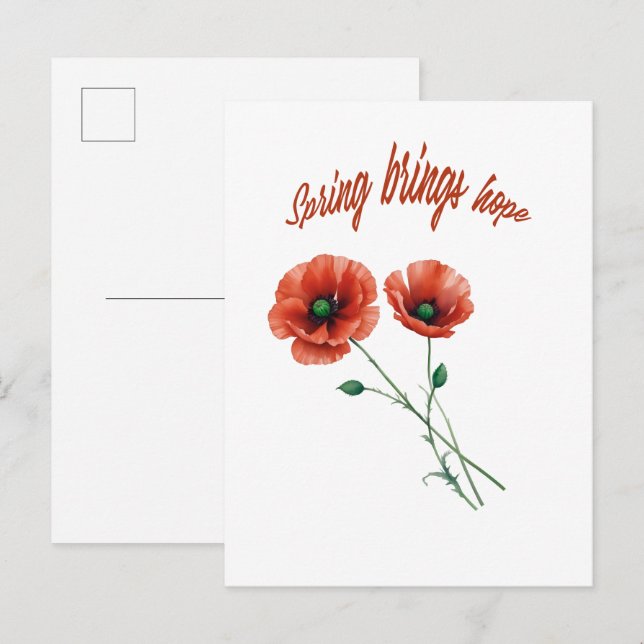 "Spring Hope Postcard" Postcard (Front/Back)