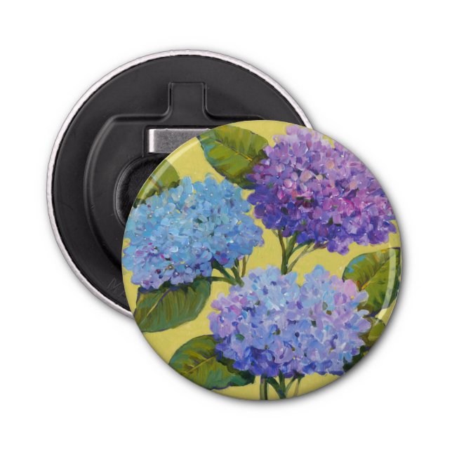 Spring Hydrangeas I Bottle Opener (Front)