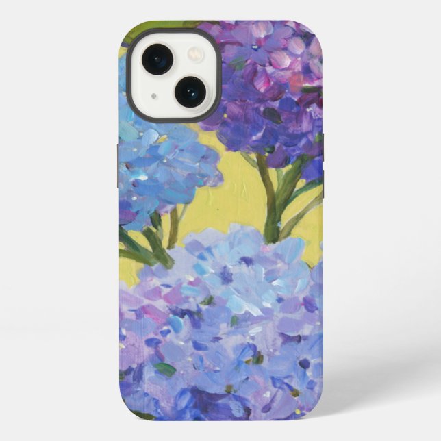 Spring Hydrangeas I iPhone Case (Back)