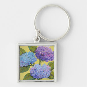 Spring Hydrangeas I Key Ring