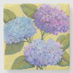 Spring Hydrangeas I Stone Coaster