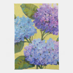 Spring Hydrangeas I Tea Towel