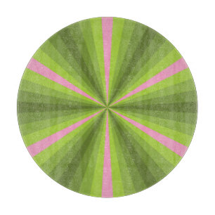 Spring Illusion Glass Cutting Board