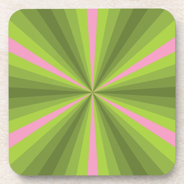 Spring Illusion Square Coaster (Front)