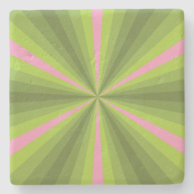 Spring Illusion Stone Coaster (Front)