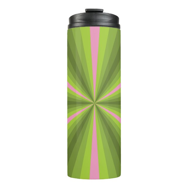 Spring  Illusion Thermal Tumbler (Front)