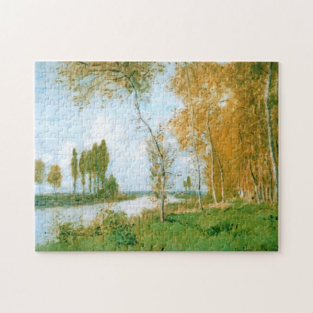 Spring in Argenteuil Monet Fine Art Jigsaw Puzzle (Horizontal)