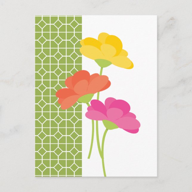 Spring In Bloom Postcard (Front)