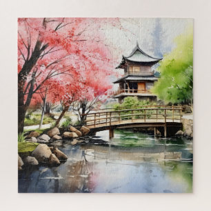 Spring in Garden Jigsaw Puzzle