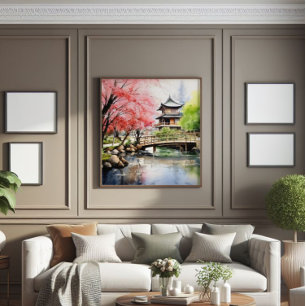 Spring in Garden Photo Print