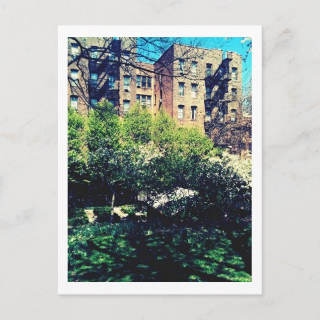 Spring in Inwood Postcard (Front)