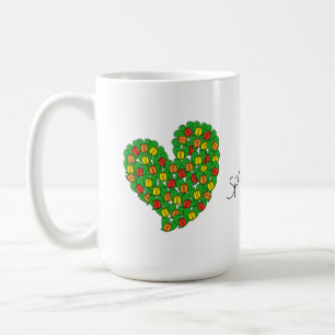 Spring in Love-Colourful Tulips(red,yellow,orange) Coffee Mug