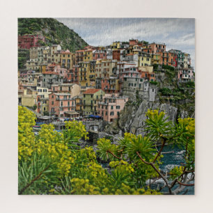 Spring in Manarola, Italia - 20x20 - 676 pcs. Jigsaw Puzzle