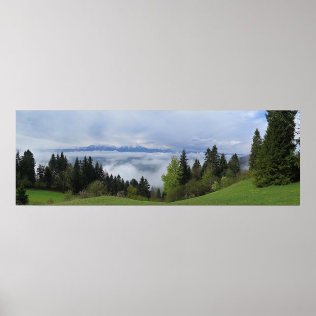 Spring in Pieniny mountains Poster (Front)