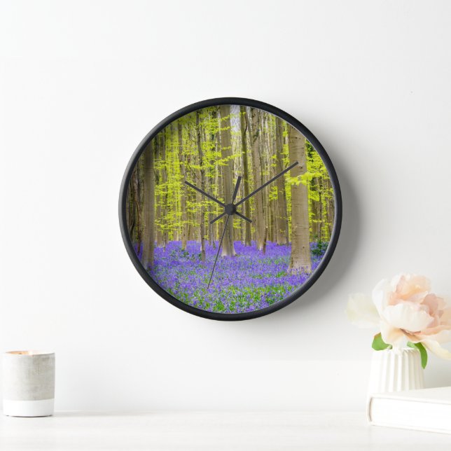 Spring in the Blue Forest Clock (Home)