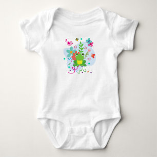 Spring in the Garden Baby Bodysuit