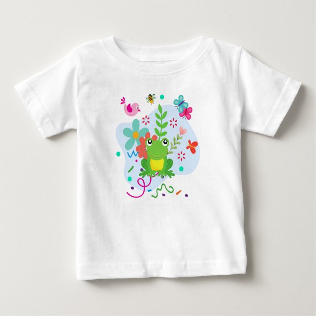 Spring in the Garden Baby T-Shirt (Front)