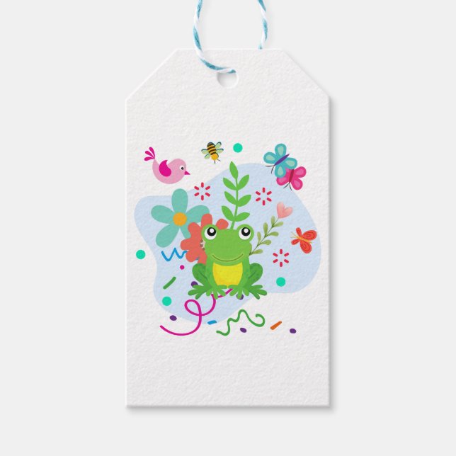  Spring in the Garden Gift Tags (Front)